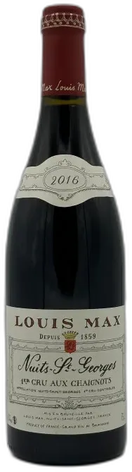 photo du vin Nuits Saint Georges 1er Cru Aux Chaignots 2016