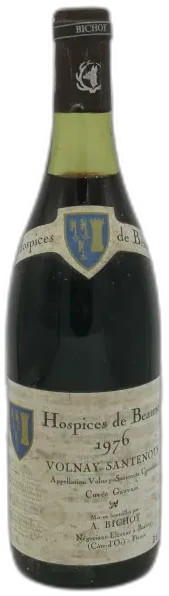 photo du vin Volnay 1er Cru Santenots Cuvée Gauvain 1976 Hospices de Beaune