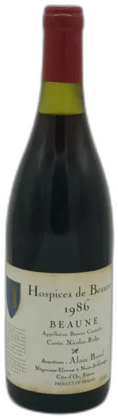 illustration du vin Beaune Premier Cru Cuvée Nicolas Rolin 1986 Hospices de Beaune