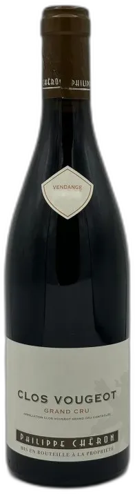 photo du vin Clos Vougeot Grand Cru 2021 Domaine Philippe Chéron