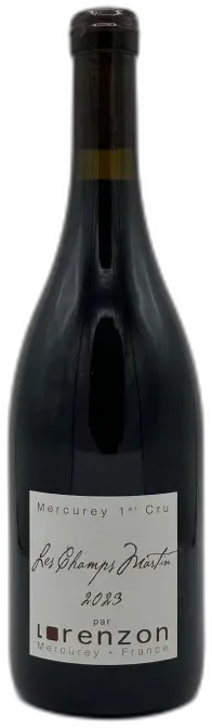 image du vin Mercurey 1er Cru 2023 les Champs Martin Bruno Lorenzon