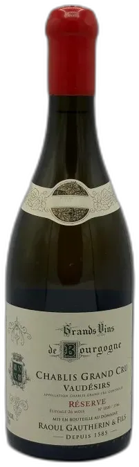 photo du vin Chablis Grand Cru Vaudésirs Réserve 2020 Domaine Raoul Gautherin