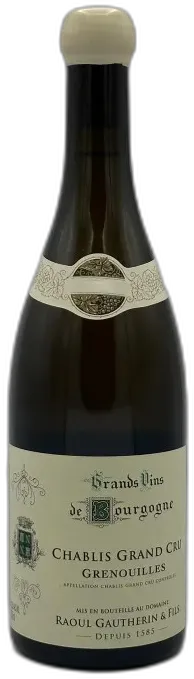 photo du vin Chablis Grand Cru Grenouille 2017 Domaine Raoul Gautherin