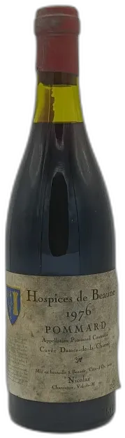 vue du vin Pommard 1976 Cuvée Dames de la Charité Hospices de Beaune