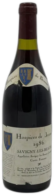 photo du vin Savigny les Beaune 1er Cru Cuvée Forneret 1986 Hospices de Beaune