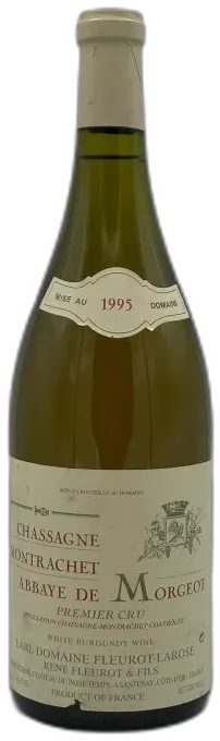 photo du vin Chassagne Montrachet 1er Cru 1995 Abbaye de Morgeot Fleurot Larose