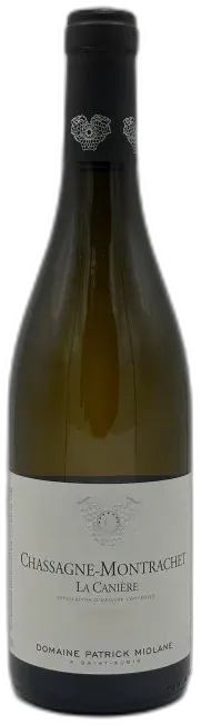 photo du vin Chassagne Montrachet la Canière Blanc 2023 Domaine Patrick Miolane