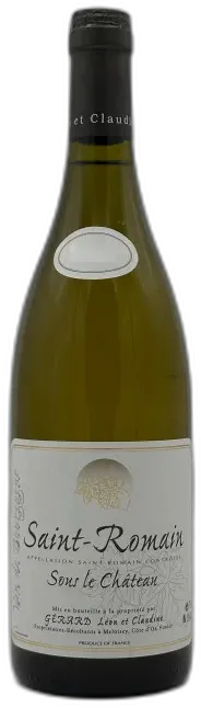 photos du vin Saint-Romain 2018 Sous le Château Domaine Gérard