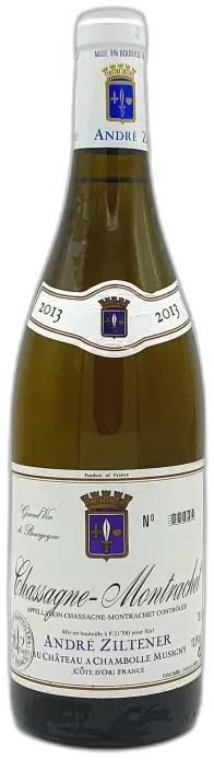 photo du vin Chassagne Montrachet 2013 André Ziltener