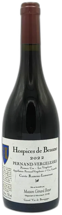 photo du vin Pernand Vergelesses 1er Cru les Vergelesses Cuvée Rameau Lamarosse 2022 Hospices de Beaune