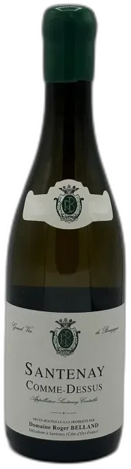 illustration du vin Santenay Comme Dessus Blanc 2023 Domaine Roger Belland