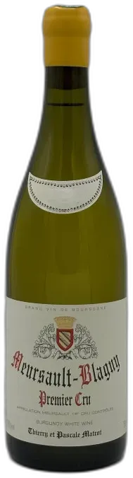 vue du vin Meursault Blagny Premier Cru 2022 Domaine Matrot