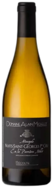 vue du vin Nuits Saint Georges 1er Cru en la Perrière Noblot Blanc Monopole 2022 Domaine Alain Michelot