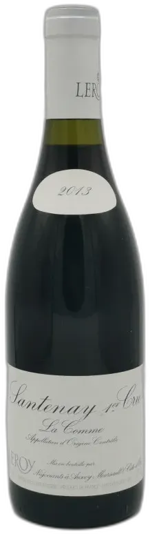 illustration du vin Santenay Premier Cru la Comme 2013 Leroy