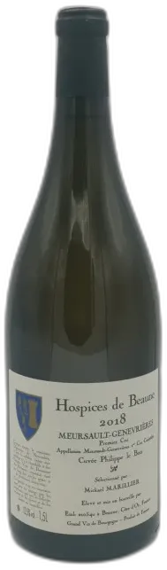 photos du vin Meursault Premier Cru Genevrières Cuvée Philippe le Bon 2018 Hospices de Beaune