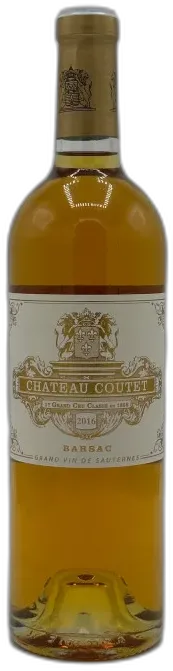 photo du vin Château Coutet Barsac 2016 1er Grand Cru Classé