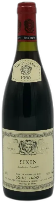 photos du vin Fixin 1990 Louis Jadot