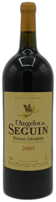 photos du vin l’Angelot de Seguin 2005 Pessac Leognan
