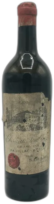 photo du vin Château Fonbadet Pauillac 1928