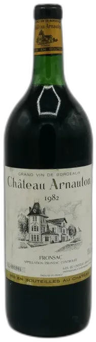 photo du vin Château Arnauton 1982 Fronsac