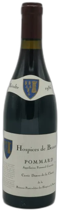 photo du vin Pommard 1986 Cuvée Dames de la Charité Hospices de Beaune