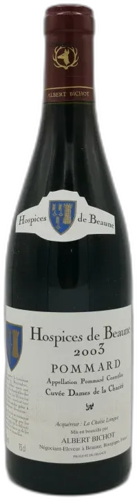 photo du vin Pommard 1er Cru Cuvée Dames de la Charité 2003 Hospices de Beaune