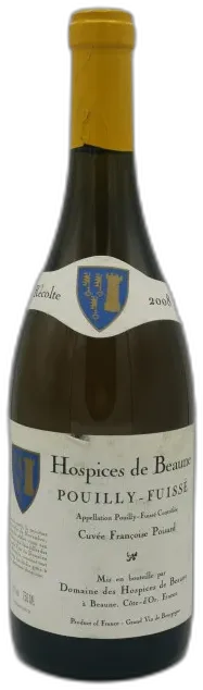 photo du vin Pouilly Fuissé 2008 Cuvée Francoise Poisard Hospices de Beaune