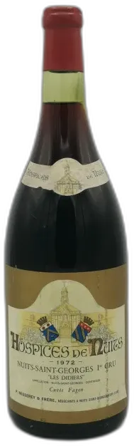 photo du vin Nuits Saint Georges 1er Cru les Didiers Cuvée Fagon 1972 Hospices de Nuits