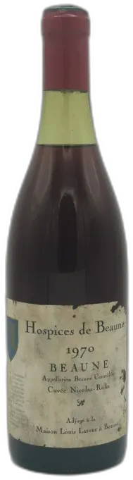 photo du vin Beaune Cuvée Nicolas Rolin 1970 Hospices de Beaune