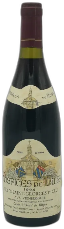 illustration du vin Nuits Saint Georges Premier Cru Aux Vignerondes 1994 Hospices de Nuits