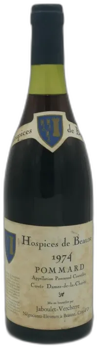 capture du vin Pommard cuvée Dames de la charité 1974 Hospices de Beaune