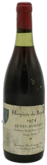 photo du vin Auxey Duresses Premier Cru Cuvée Boillot 1974 Hospices de Beaune