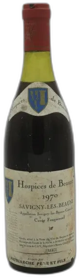 photo du vin Savigny les Beaune Premier Cru Cuvée Fouquerand 1970 Hospices de Beaune