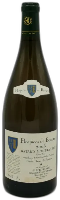 photo du vin Bâtard Montrachet Grand Cru Cuvée Dames de Flandre 2006 Hospices de Beaune