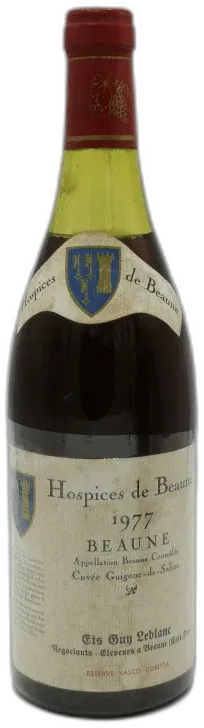 photo du vin Beaune 1er Cru Cuvée Guigone de Salins 1977 Domaine des Hospices de Beaune