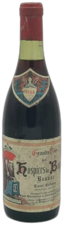 illustration du vin Beaune Cuvée Estienne 1966 Hospices de Beaune