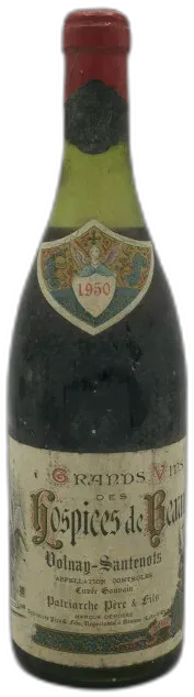 image du vin Volnay 1er Cru Santenots Cuvée Gauvain 1950 Hospices de Beaune