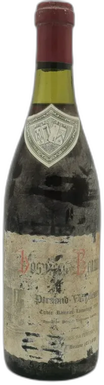 image du vin Pernand Vergelesses Cuvée Rameau Lamarosse 1969 Hospices de Beaune