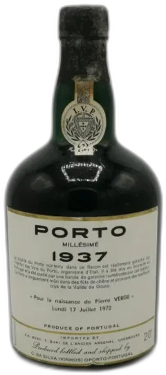 photo du vin Porto Vintage 1937 da Silva