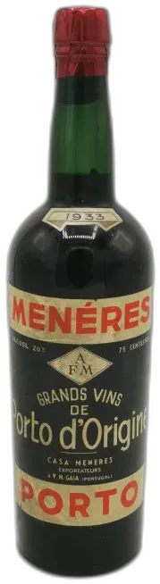 aperçu du vin Porto Vintage 1933 Meneres
