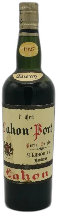 vue du vin Porto Vintage 1927 Lahon Port
