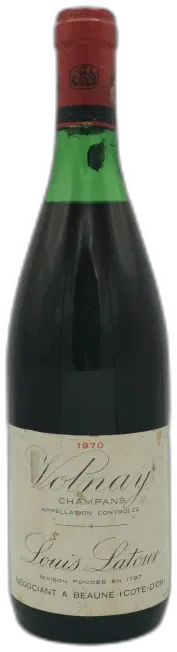 photo du vin Volnay Champans 1970 Louis Latour