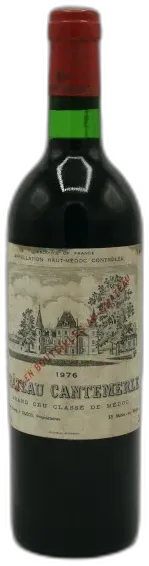photo du vin Château Cantemerle 1976 Haut Médoc Grand Cru Classé