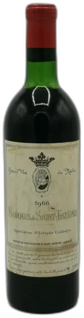 photo du vin Marquis de Saint Estèphe 1966 Saint Estèphe