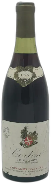photos du vin Corton Rognet Grand Cru 1976 Domaine Chevalier