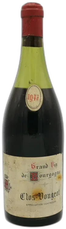 image du vin Clos de Vougeot Grand Cru 1947