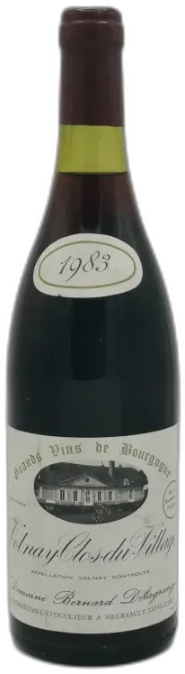 image du vin Volnay Clos du Village 1983 Domaine Bernard Delagrange