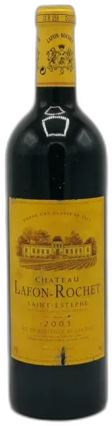 illustration du vin Château Lafon Rochet 2003 4ème Cru Classé de Saint Estèphe