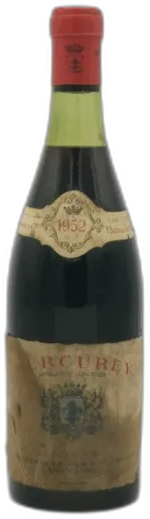 image du vin Mercurey 1952 Comte de Moucheron