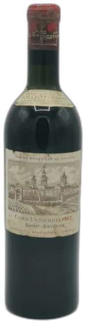 image du vin Château Cos d’Estournel 1957 Saint Estephe 2ème Grand Cru Classé